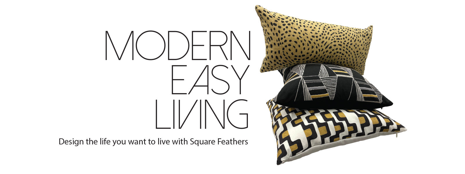 Square feathers hot sale pillows